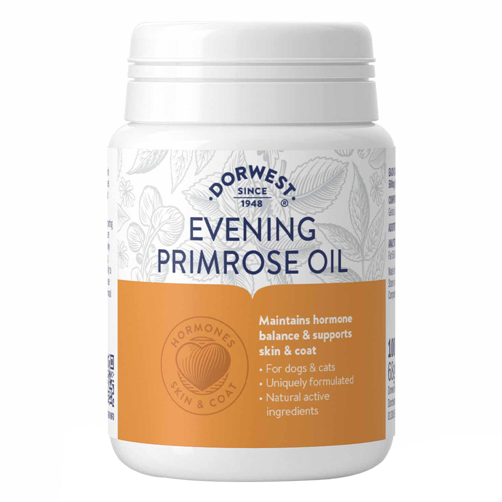 Dorwest Evening Primrose Oil Capsules For Dogs And Cats
